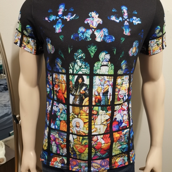 💎 Rare Men's Blackmilk St. Vitus Stained Glass BFT XS - Picture 4 of 8